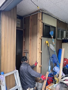 補強箇所解体工事