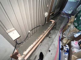 基礎補強生コン打設