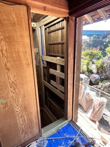 立派な木材を使ってます