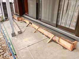 基礎補強生コン打設