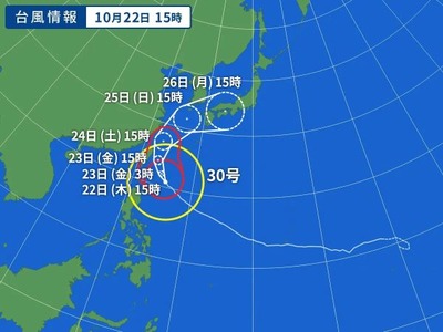 台風情報