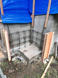基礎補強工事鉄筋