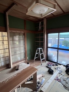 クロゼット枠組