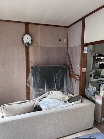 復旧クロス下地