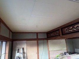 天井完成