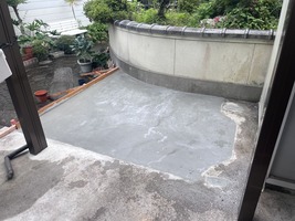養生撤去