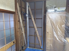 アルミアングル下地