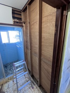 補強箇所壁撤去