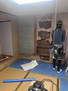 補強個所解体