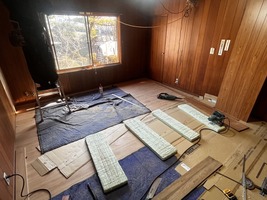 床工事完成