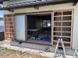サッシ取替え工事