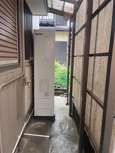 設置完了