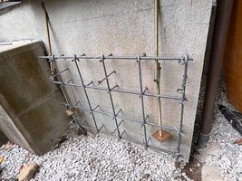 基礎補強箇所鉄筋