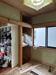 和室を洋間に