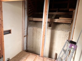 アルミアングル下地