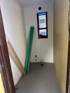 トイレ壁施工後