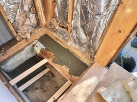 基礎補強生コン打設