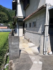 撤去後