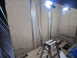 アルミアングル下地