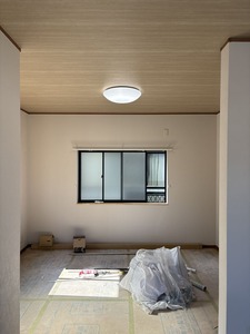 器具付け完了
