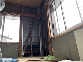 アルミアングル下地