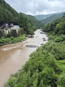 吉野川下流方向