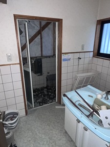 浴室解体工事