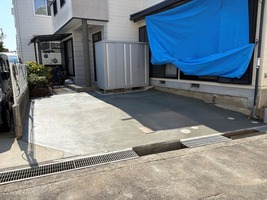 打設完了