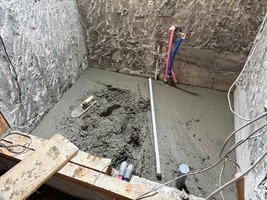 生コン打設工事