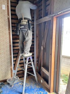 アルミアングル下地