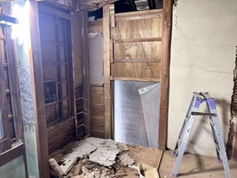 土壁解体撤去