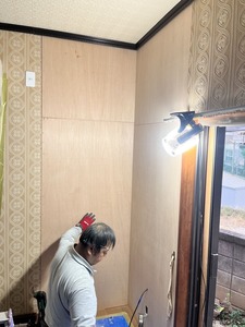 復旧クロス下地