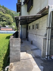 アルミテラス完成