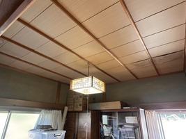 解体前天井
