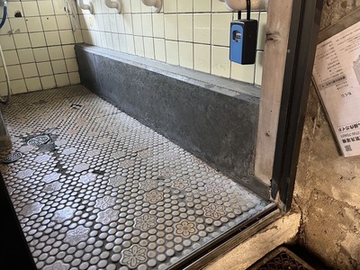 基礎補強型枠撤去