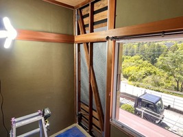 アルミアングル下地
