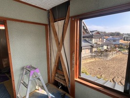 アルミアングル下地