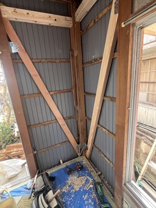 梁・筋違い新設