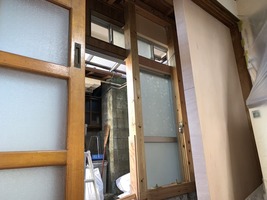 復旧クロス下地