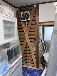 補強個所解体工事