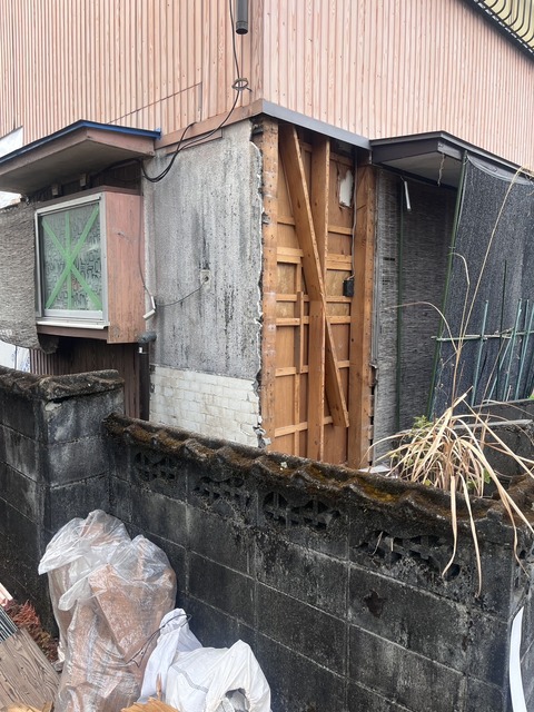 外壁側補強箇所