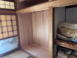 押入復旧工事完成