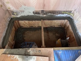 生コン打設後