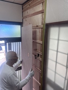 復旧クロス下地