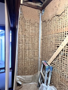 アルミアングル下地