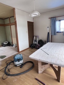 洋間・和室を一部屋に