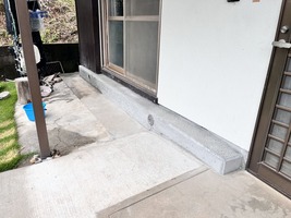 基礎補強型枠撤去