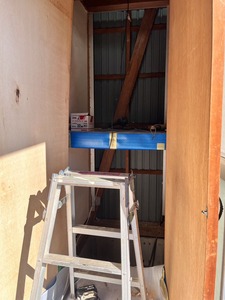 アルミアングル下地