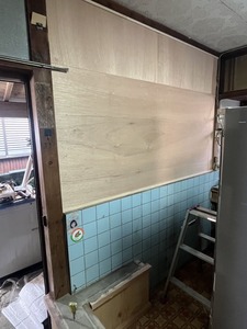 復旧クロス下地