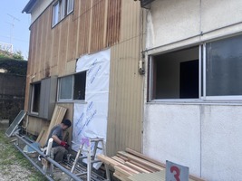 勝手口撤去
